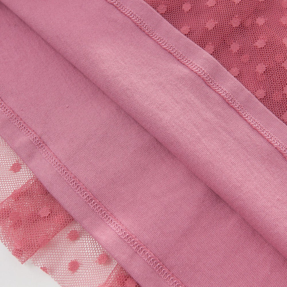 Emma Polka Dot Overlay Dress