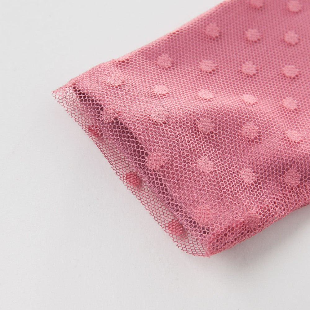 Emma Polka Dot Overlay Dress