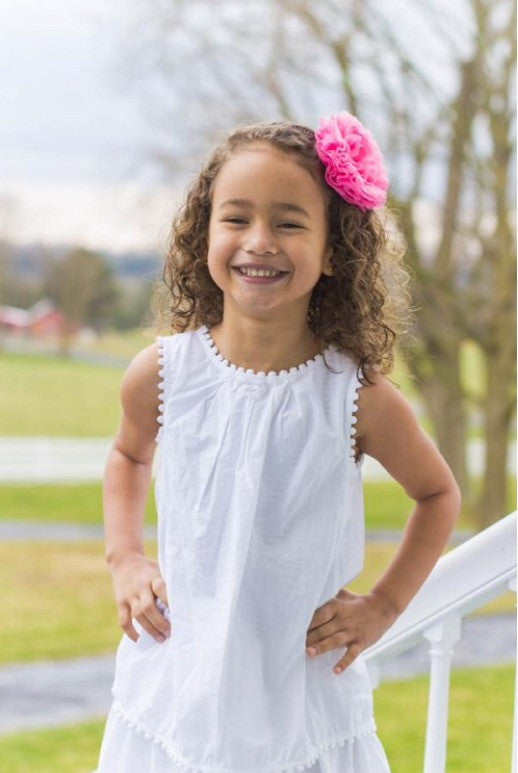 BLOOMS - Lace Rosette