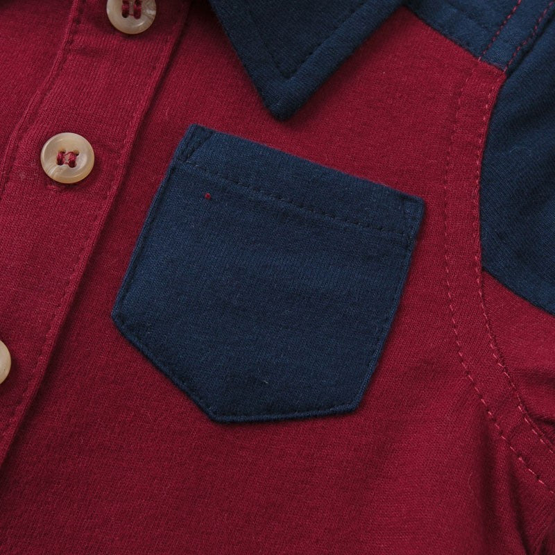 Super Stylin' 90's Color Block Oxford