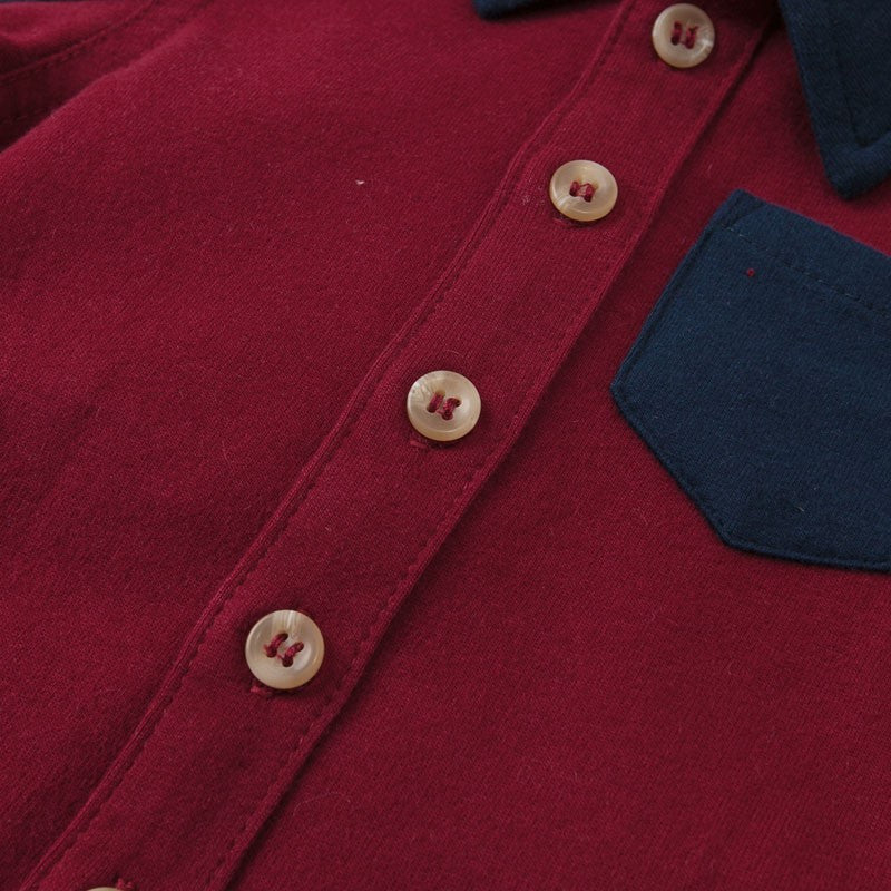 Super Stylin' 90's Color Block Oxford