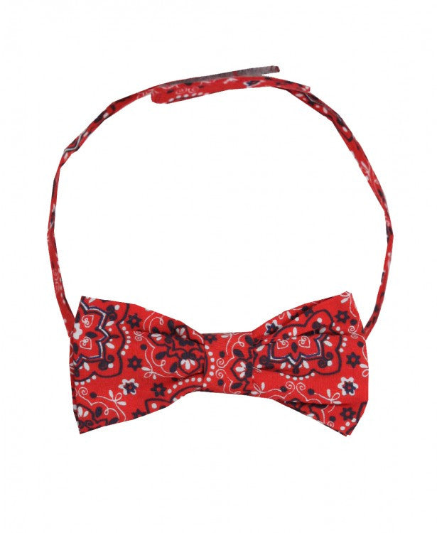 Toddler Boys Bandanna Bow Tie