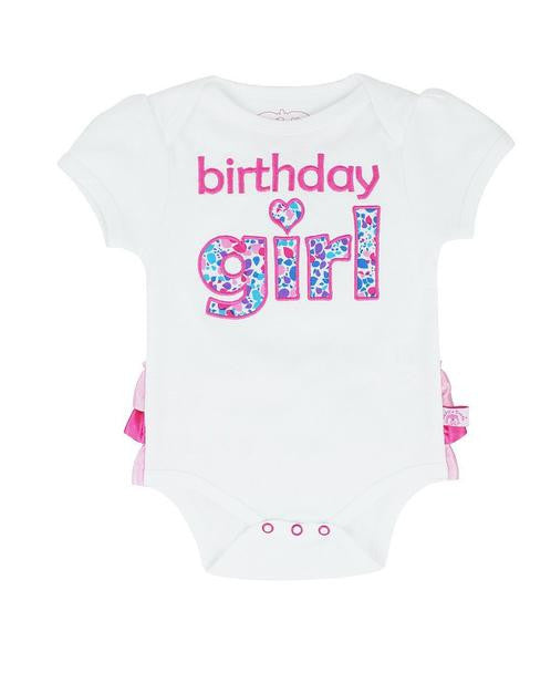 Girls First Birthday Bodysuit