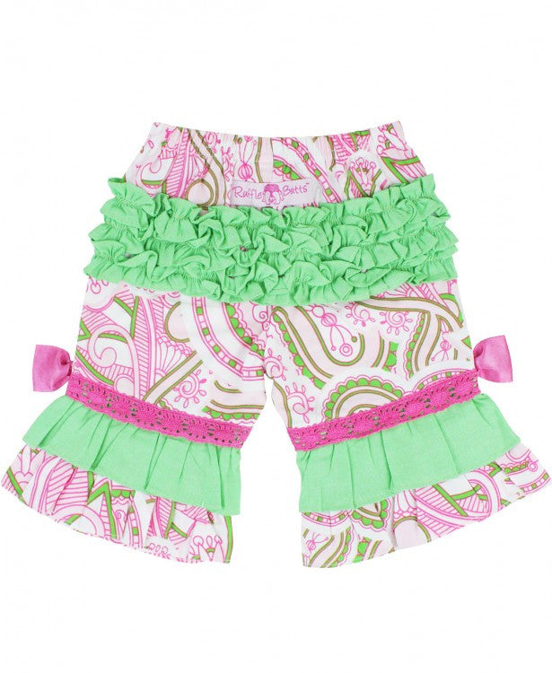 Ashlyn Ruffle Capris