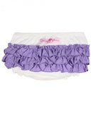 Baby's Shabby White & Lavender Wave Bloomers
