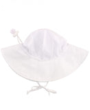 White UPF 50+ Sun Protective Hat