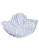 Reversible UPF 50+ Seersucker Swim + Sun Hats